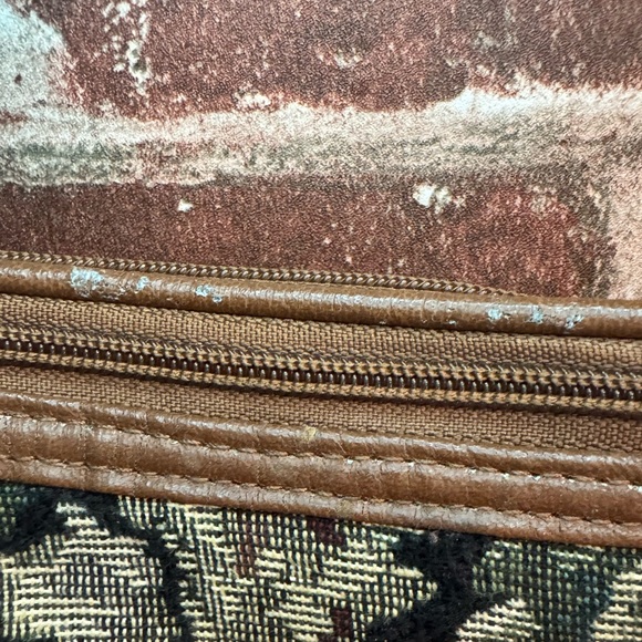 Vintage Mitzi Floral Tapestry Gramma Chic Purse - Picture 8 of 9